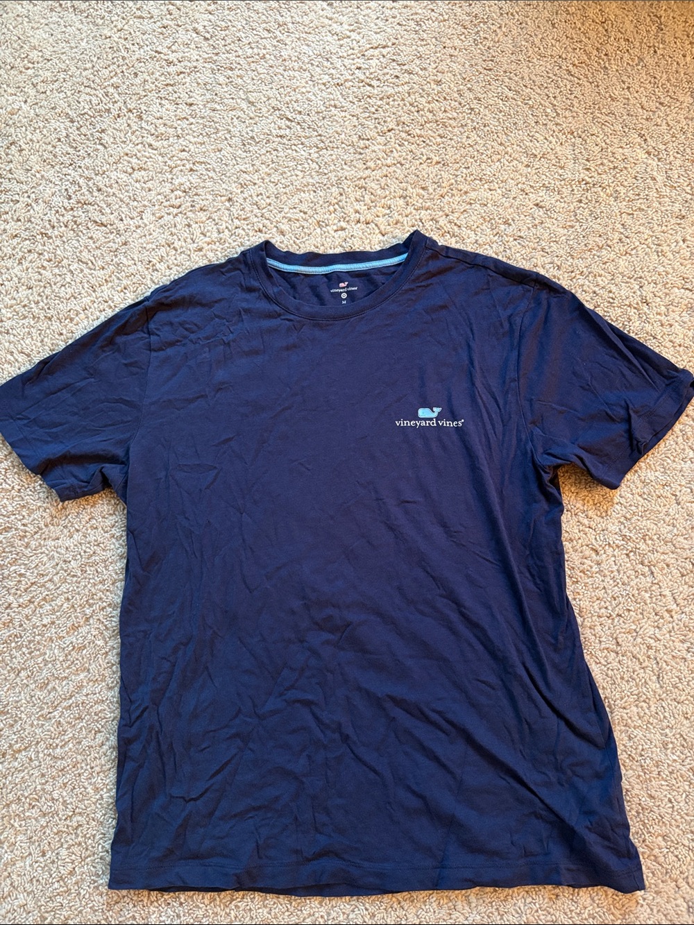 EUC-Vineyard Vines Men’s Navy Short Sleeve Logo Tee